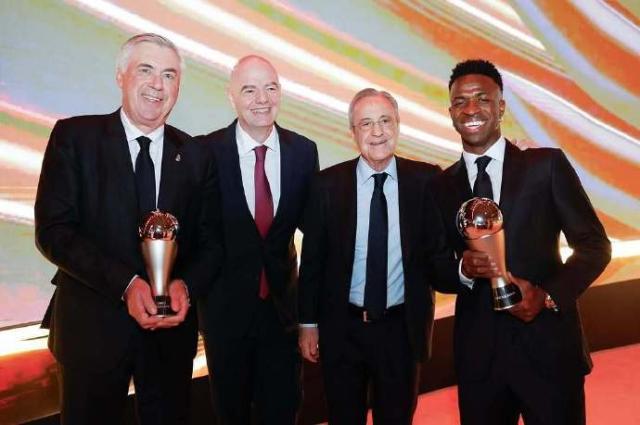 开云官网首页-FIFA盛典皇马成大赢家,维尼修斯终于加冕世界最佳 开云官网首页-FIFA盛典皇马成大赢家,维尼修斯终于加冕世界最佳